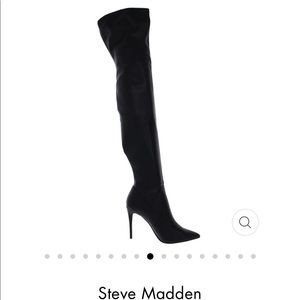 DOMINIQUE WOMENS THIGH-HIGH OVER-THE-KNEE BOOTS